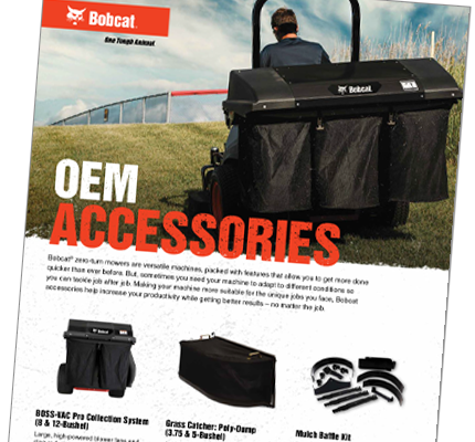 Bobcat Mower Accessories Brochure