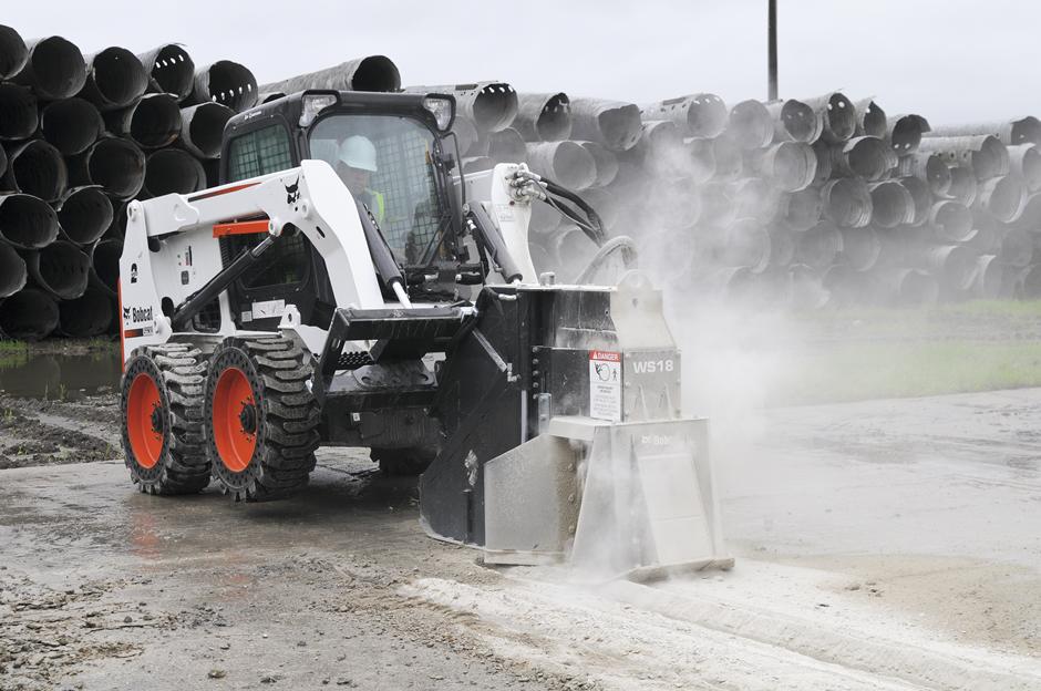 Bobcat Wheel Saw