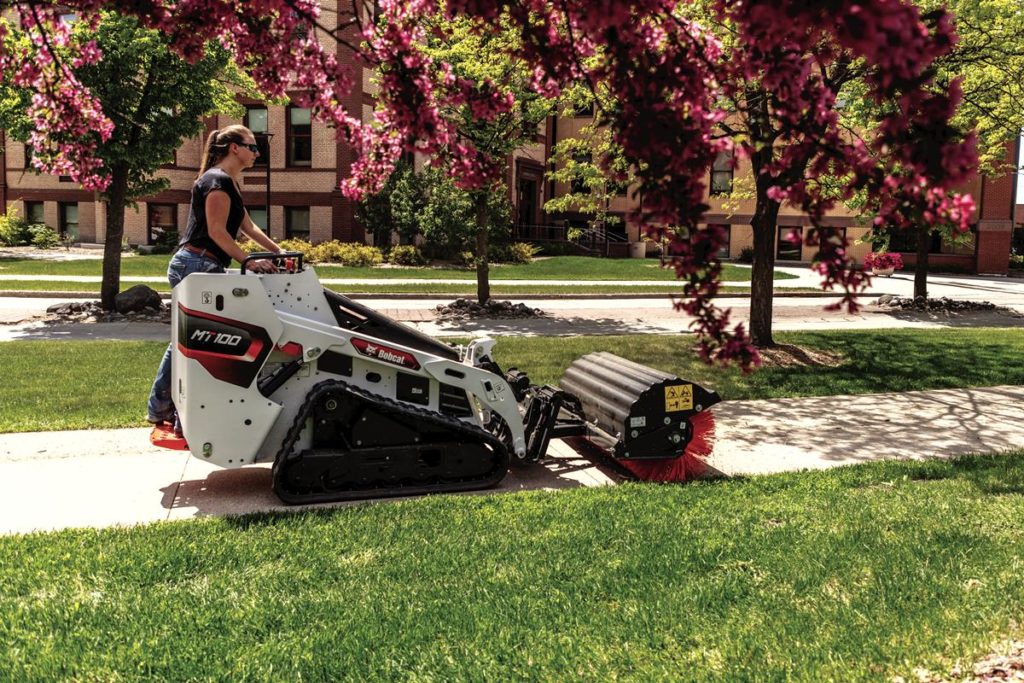 Bobcat Angle Broom Attachment