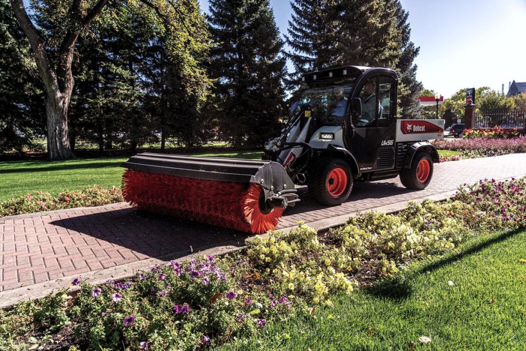 Bobcat Angle Broom Attachment