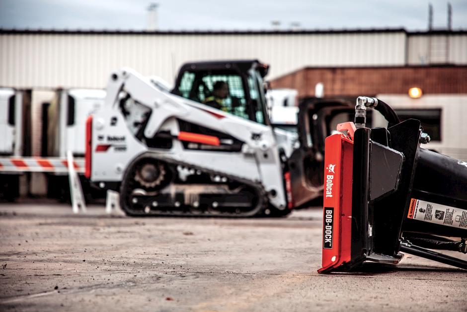 Bobcat Bob-Dock Attachment System